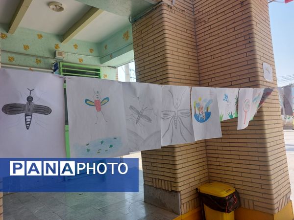 پشه آئدس سوژه نقاشی دانش‌آموزان شد