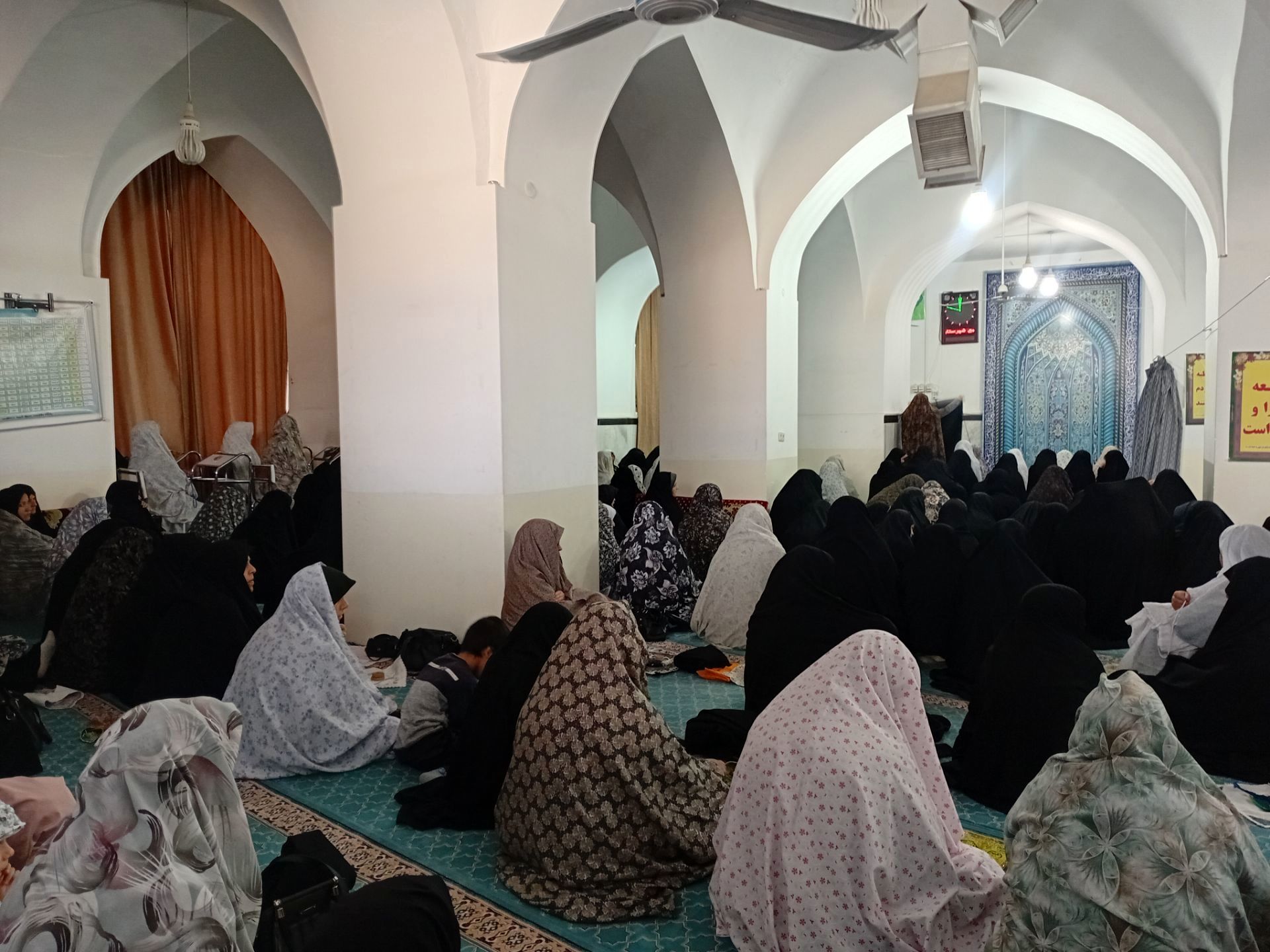 نماز عبادی سیاسی جمعه در مصلی مسجد جامع خلیل آباد 