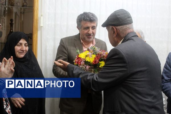 دیدار با مدیران سابق آموزش و پرورش گلوگاه به مناسبت هفته معلم