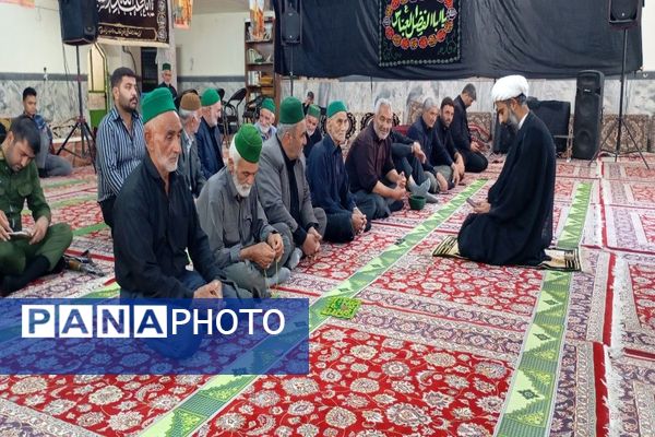 اقامه نماز جمعه در دهه اول ماه محرم در مسجد جامع شهر بار 