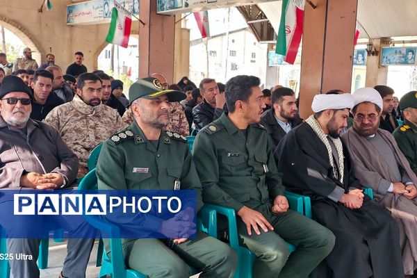 مراسم عزاداری حضرت ام‌البنین(س) همراه با تجلیل از خانواده‌های شهدا در رباط‌کریم