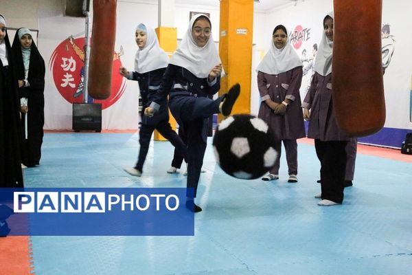 برپایی اردو برای دانش‌آموز خبرنگاران پانا منطقه ۱۶