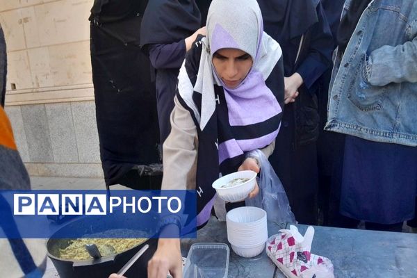 اردوی عملی آمادگی دفاعی دانش آموزان  دبیرستان شهید مجید دهنوی  نیشابور