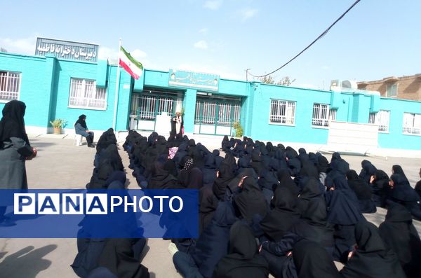 برگزاری گفتمان مهدوی در دبیرستان فاطمیه