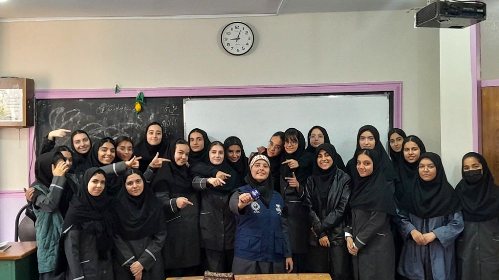 عکس یادگاری کلاس یازدهم ریاضی مدرسه عباسقلی رهگذر 