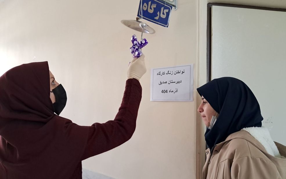 طنین انداز شدن زنگ کارگاه در گندمان 