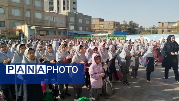قلب‌های دبستان نیایش برای روز دختر، با نوا و سرود به تپش افتادند!