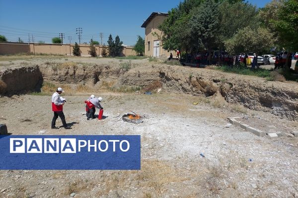 حضور دانش‌آموزان فیروزکوهی در دوازدهمین دوره المپیاد آماده دادرس