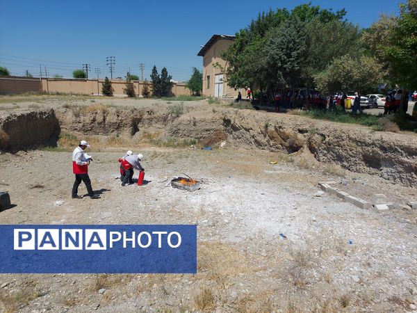 حضور دانش‌آموزان فیروزکوهی در دوازدهمین دوره المپیاد آماده دادرس