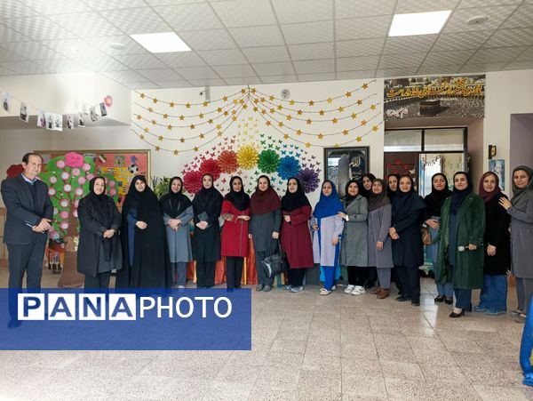 بازدید و ارزیابی مسئولان آموزش پرورش از دبستان زنده  یاد امینی پور