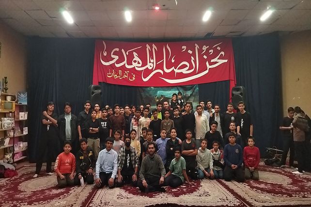 هیئت هفتگی انصار المهدی در دومین هفته از ماه آبان 