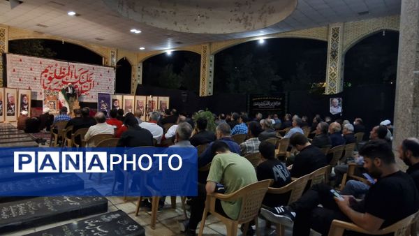 عزاداری محرم‌الحرام همراه با مراسم هفت شهید دکتر سید داوود شیروانی بروجنی