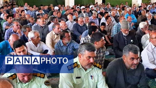 نماز عبادی سیاسی جمعه در شهرستان کاشمر 