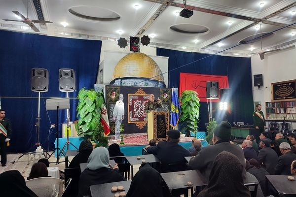 یادواره شهید محمدحسین عزیز آبادی در مسجد محمد رسول الله نیشابور