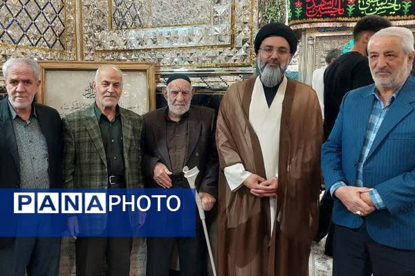 تجلیل از پیرغلامان و ستایشگران اهل‌بیت(ع) در آیین معنوی ایام فاطمیه در پیشوا