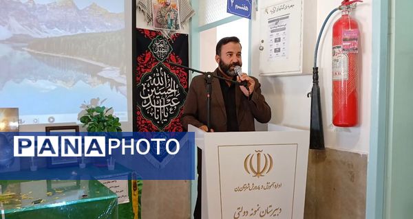 میزبانی دبیرستان نمونه دولتی شهید حاج قاسم سلیمانی شهرستان بن از شهید گمنام