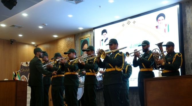 اختتامیه سومین دوره مسابقات مهارت‌آموزی کارکنان وظیفه شمال شرق کشور در مشهد 