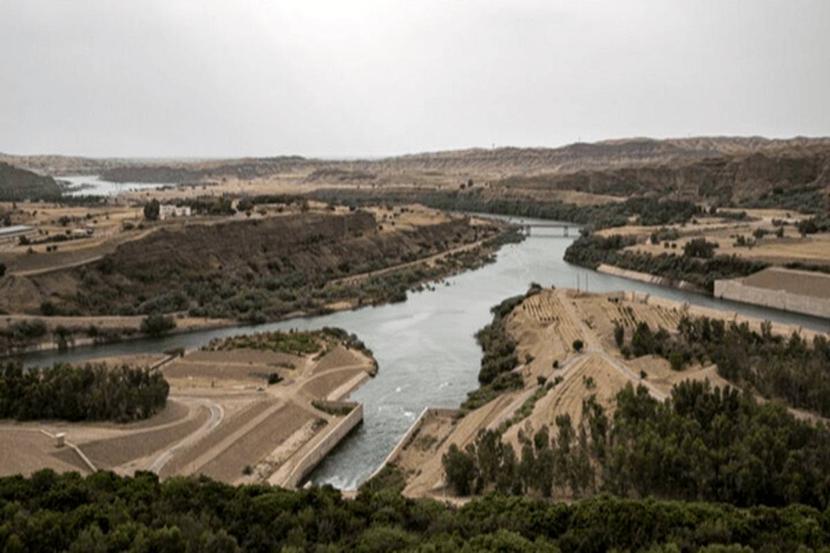 نیروگاه سد کرخه از مدار تولید برق خارج شد
