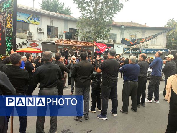 اجتماع عاشوراییان در میدان طالقانی قائمشهر