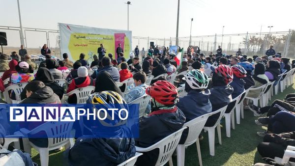 دومین همایش دوچرخه سواری در منطقه ۲ مشهد مقدس