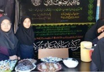 برپایی موکب در مدارس ازنا