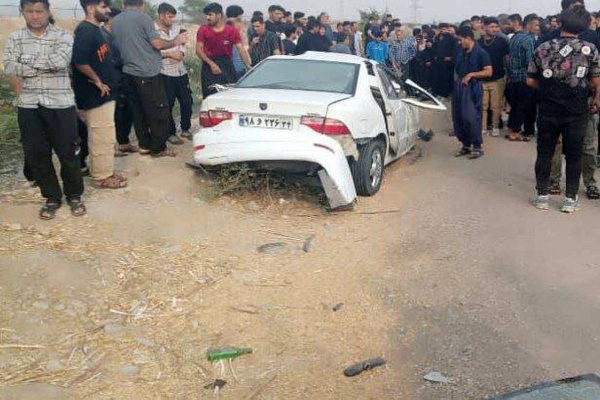 ۵ کشته در تصادف نیسان و سمند در دزفول