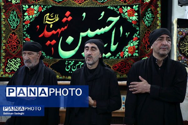  عزاداری روز تاسوعای حسینی در هیات سقاهای همدانی مقیم مرکز