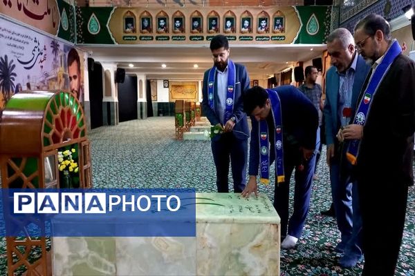 سفر  معاون هماهنگی، نیروی انسانی و پشتیبانی سازمان دانش‌آموزی به استان خوزستان