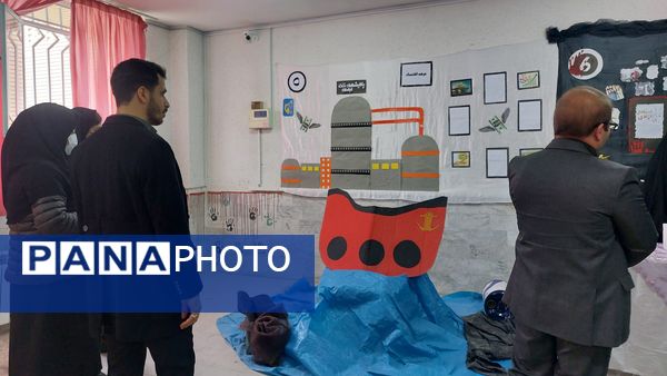 بازدید مسئولان آموزش و پرورش از مدرسه انقلاب دبیرستان فاطمه الزهرا آشخانه