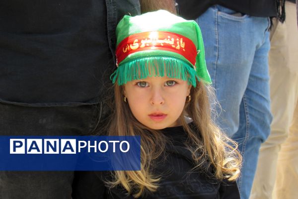 مراسم تاسوعای حسینی در کامیاران 