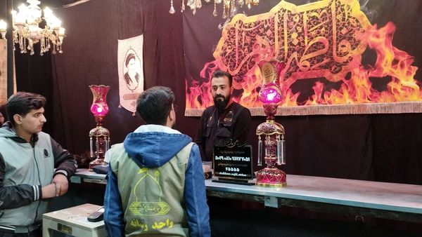 برپایی موکب ساقی عطشان در خلیل‌آباد 