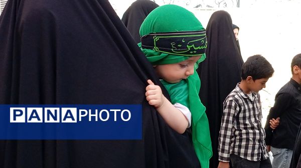 سربازان کوچک امام زمان در همایش شیرخوارگان حسینی شهرستان بن