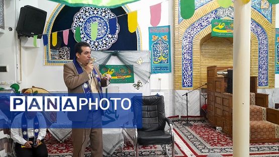 حضور قائم مقام وزیر در سازمان دانش‌آموزی در جمع دانش‌آموزان معتکف شهرستان اسفراین