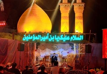 مراسم عزاداری آقا اباعبدالله (ع) در موکب عزیزم حسین 