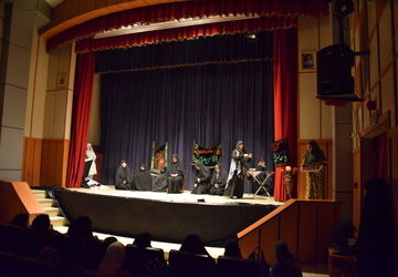 روایتی متفاوت از مظلومیت بانوی دو عالم در تئاتر «سیاه و سفید»