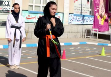 برگزاری المپیاد ورزشی درون مدرسه ای در دبیرستان هیئت امنایی معراج اردبیل