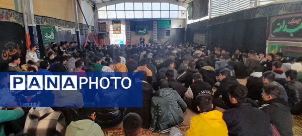  مراسم عزاداری وفات حضرت ام البنین در هنرستان محمودیه خیامی 11