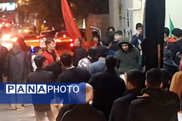 مراسم عزاداری حضرت زهرا (س) در محله ریاستی شیراز