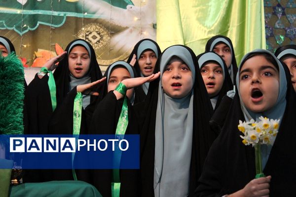 مراسم جشن نیمه شعبان در مسجد جامع حضرت ابوالفضل(ع)