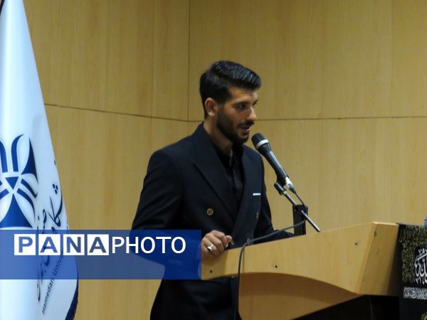 دانشجویان همدانی در اجتماع «رایة المقاومة» با شور حسینی