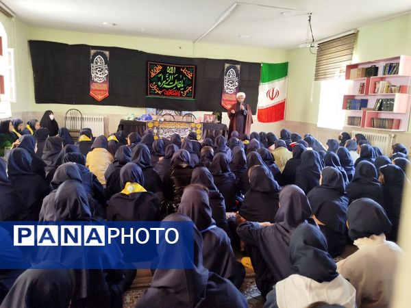 لحظات فاطمی در مدرسه شهید قنبری لاله تبریز