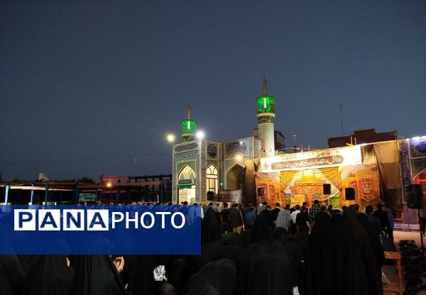 برگزاری مراسم شب دوم عزاداری ماه محرم در مسجد شهدای گمنام 