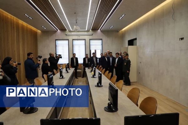 آیین بهره‌برداری از پروژه‌های عمرانی مرکز آموزشی استعدادهای درخشان شهید مدنی تبریز