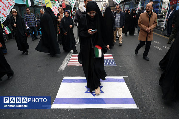 مراسم راهپیمایی روز قدس در تهران