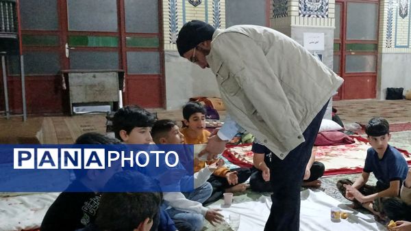  اعتکاف دانش‌آموزی در شهرستان بن