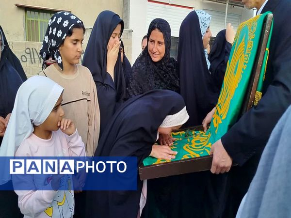 استقبال پر شور مردم چاروسا از کاروان خدام رضوی