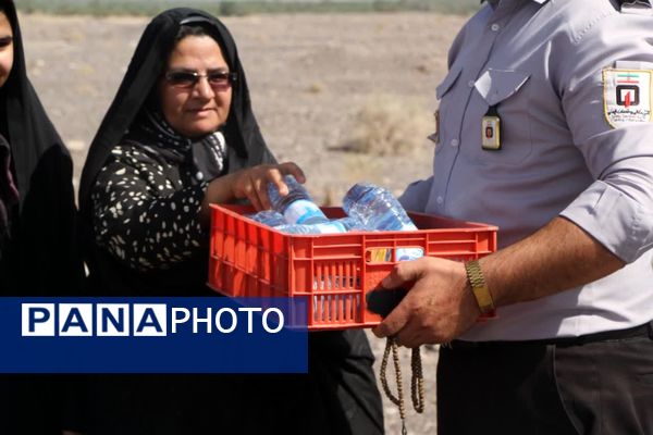 پیاده‌روی جاماندگان اربعین حسینی شهرستان بم 