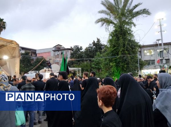 راهپیمائی بزرگ جاماندگان اربعین حسینی در رشت