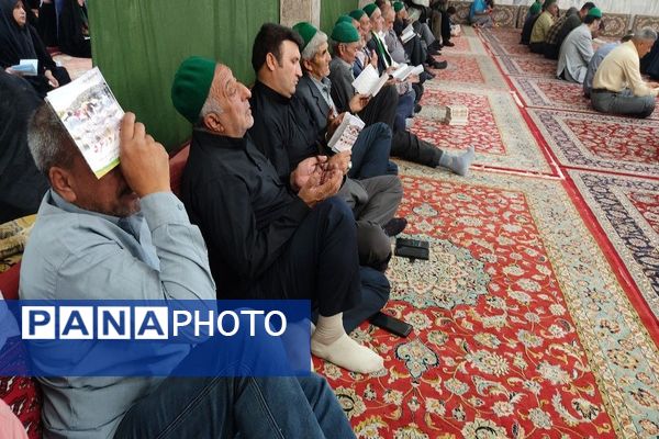 مراسم روز عرفه در مسجد جامع شهر بار 