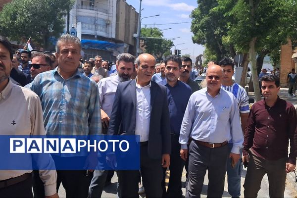 خروش وحدت‌آفرین مردم سنندج در حمایت از مظلومان فلسطین
